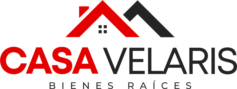 Logo Casa Velaris Bienes raíces en Puebla México a color